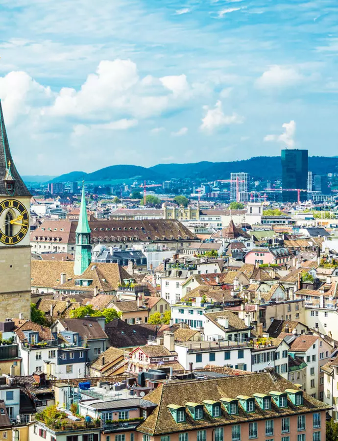 Цюрих — финансовая столица Швейцарии