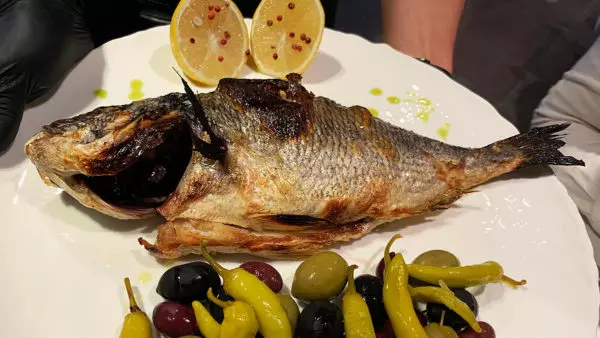 Морепродукты в греческом ресторане «Пифагор»