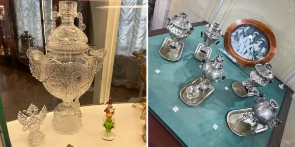 Экспозиция в музее «Тульские самовары»
