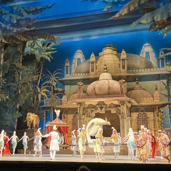 Второй акт балета «Баядерка»